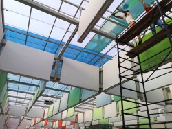SolarScreen Pakistan working at New Islamabad Airport