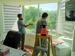 SolarScreen Pakistan working at Smile Center